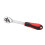 Ratchet Socket Wrench Handle 72 Teeth Automatic Quick Release Spanner Straight Shank 3/8in M(use with 10mm Bit) 2