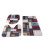 3-delige badkamertapijtset van antislip polyester 2