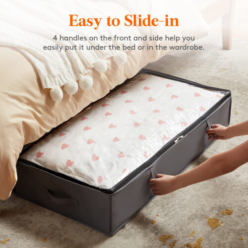 Lifewit 4 Pack 95L Under Bed Storage 2