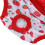 Pet Pigs Strawberry Pattern Cotton Reusable Physiological Pants, S Size 3