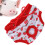 Pet Pigs Strawberry Pattern Cotton Reusable Physiological Pants, S Size 4