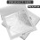 30 Edible Silver Leaf Sheets 6 cm x 6 cm, Edible 2