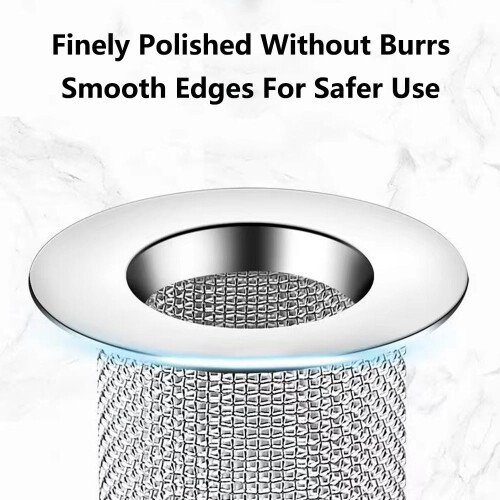Stainless Steel Drain Pipe Filter Short Model 2