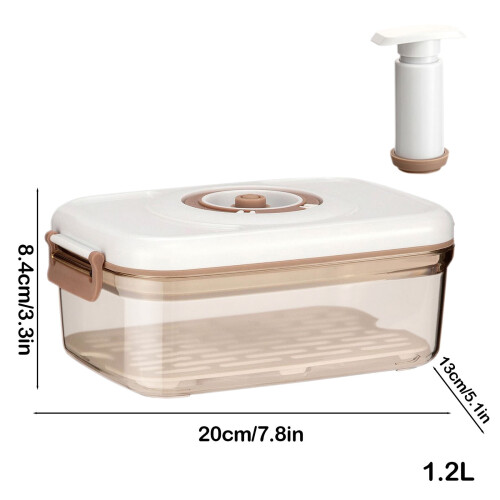 Food Grade Vacuum Sealing Storage Box 2.5L 2