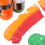 Artecho Scarlet Red Acrylic Paint - Large Bottle 3