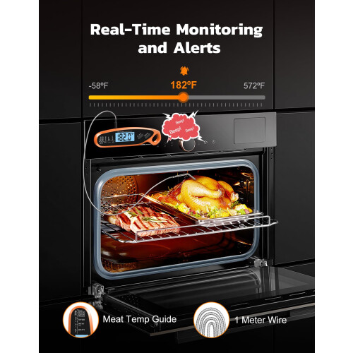 Babacom Meat Thermometer Digital with Dual 2