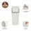 Brabantia Brabantia Sort & Go Recycle Bin 40L (Grey), 4