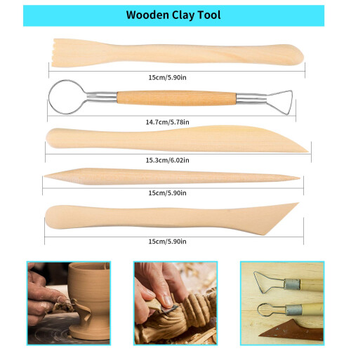 Polymer Clay Tools - 25 Pcs Clay Sculpting Tools 2