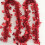Heart-Shaped Metallic Streamer Red 2m 5