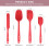 NileHome Silicone Spatula Set, High 2