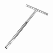 Portable Soil Sampler T Handle Stainless Steel Handheld Soil Sampling Tool for Home Garden Lawn Maintenance