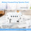 Vicloon Digital Alarm Clock Bedside LED Display Clocks with Adjustable Snoo 4