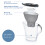BRITA BRITA Marella Water Filter Jug Graphite (2.4L) Starter Pack incl. 3x 4