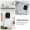 NUTRI FIT Digital Kitchen Scale Ultra Thin Electronic Scale 6