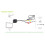 Mini RF Modulator AV To RF Modulator Output NTSC CH3 Channels PLL Controlled VHF Operating Frequency 3