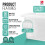 Klass 4 PCS 30L Plastic Storage Boxes With Lids, Sturdy Clear Storage Box 2