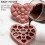 Heart Shaped Silicone Chocolate Mould Set, 2 x 18 3