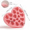 Heart Shaped Silicone Chocolate Mould Set, 2 x 18 5