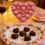 Heart Shaped Silicone Chocolate Mould Set, 2 x 18 6