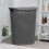 60L Laundry Basket with Lid - Large Plastic 3