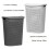60L Laundry Basket with Lid - Large Plastic 6