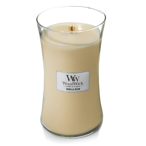 WoodWick WoodWick Large Hourglass Scented Candle | Vanilla 1