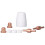 180Pcs Welding Consumables Ceramic Nozzle Electrode Diffuser Set Kit for Plasma Torch 2