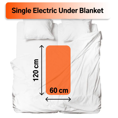 Status Status Single Electric Blanket | 40W 3 Heat 1