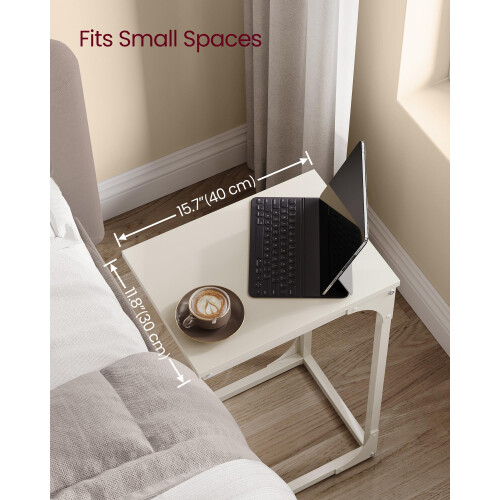 VASAGLE VASAGLE C-Shaped Side Table, Bedside Table, Sofa 2