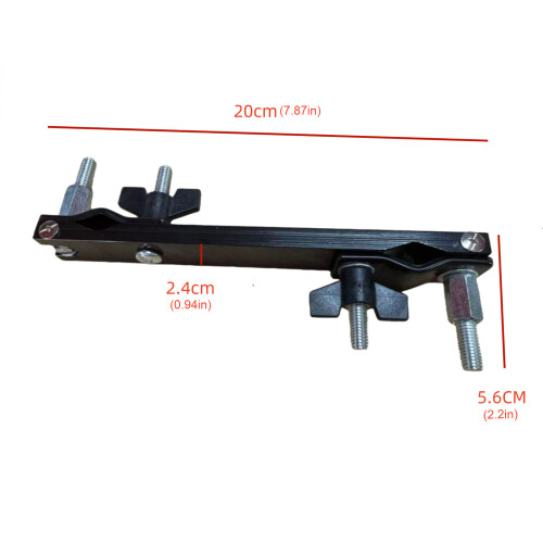 Stable Installation Clamp for Percussion on Drum Stands-Black 2