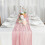 Sevenpers Cheesecloth Table Runner Pink, 2