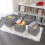 Mangata Cube Storage Boxes 25x25x25cm, Fabric 4