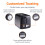 Amazon Basics Toaster 2 Slice with 7 Shade Settings and Removable 2