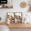 Double Photo Frame 4x6 Hinged Folding Wood 5