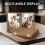 Double Photo Frame 4x6 Hinged Folding Wood 6
