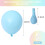 Pastel Rainbow Balloons, 50 Pcs 12 Inch Macaron 3