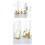 Rotatable Makeup Mirror with Wooden Stand-Large vertical squar 7