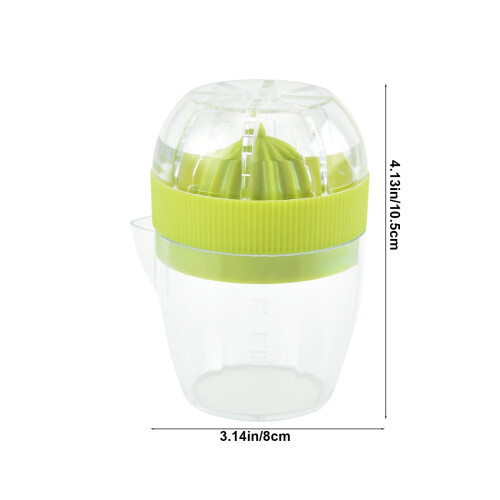 Green Plastic Manual Lemon Press – 10.5 x 7.3 cm, 90g 2