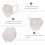 Ceramic Milk Pitcher White Easy to Clean Dishwasher Safe 4