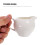 Ceramic Milk Pitcher White Easy to Clean Dishwasher Safe 5