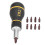 9Pcs Ratcheting Screwdriver Magnetic Head 3 Ratchet Setting with Bits Tool Set Kit 1