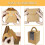 SUJIBHI 20 Pcs Individual Cupcake Boxes Single 4
