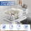 PurKeep Dish Drainer Rack - Dish Rack with 2