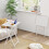 HOOBRO Side Table 2 Set, Folding Tables, TV Tray 4