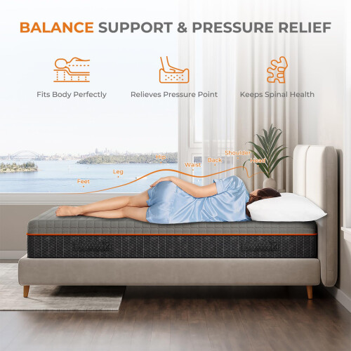 Uliyati Single Mattress Memory Foam Mattress, 2
