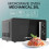 Belaco 800W Microwave Compact Size Microwave Oven with Manual Control 2