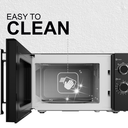 Belaco 800W Microwave Compact Size Microwave Oven with Manual Control 2