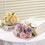 HNVNER 2 Bunches Fake Peonies Artificial Flowers, 6