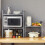 BELIFEGLORY Expandable Microwave Oven Rack, 4