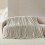 WAVVE Fleece Blanket Sofa Throw Beige 5ft x 6.5ft 2